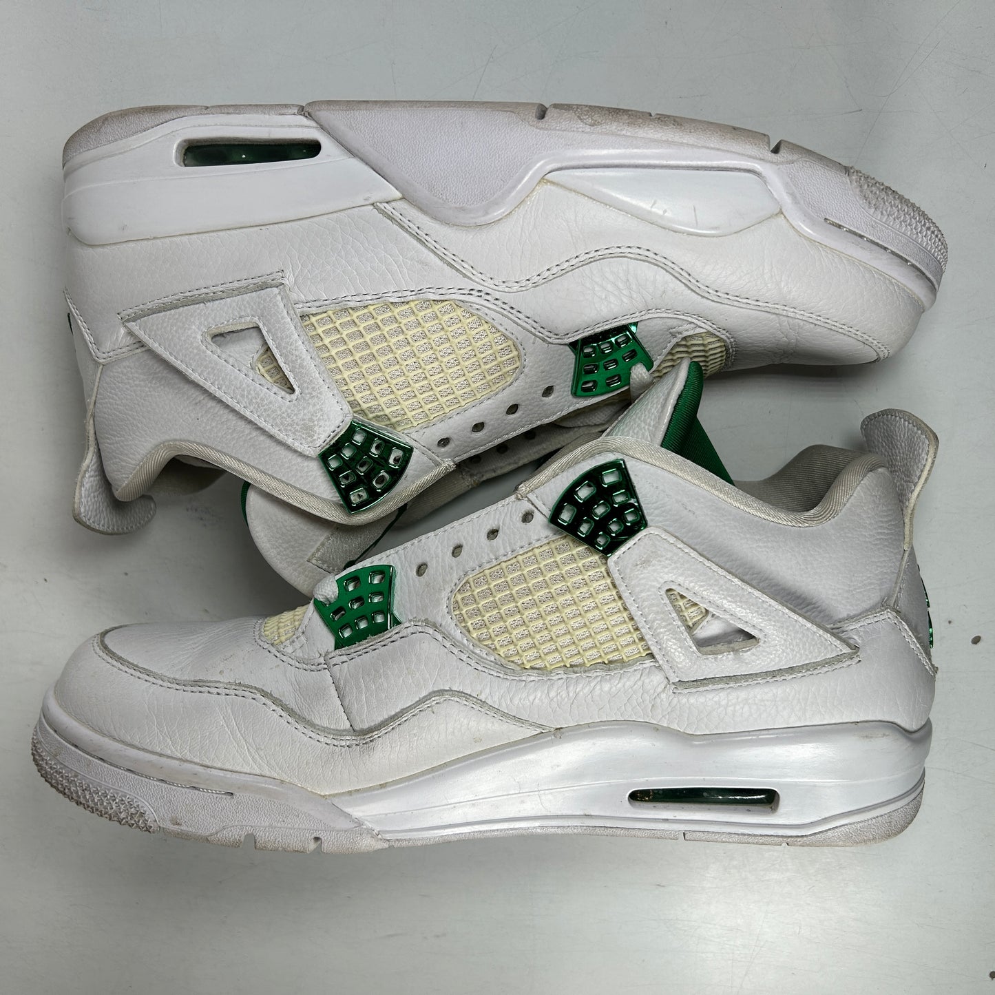 CT8527 113 Jordan 4 Retro Metallic Green [USED] - 11 M (Used) (No Box)