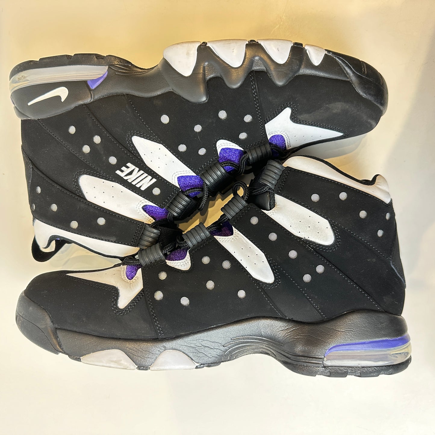 FQ8233 001 Nike Air Max 2 CB '94 OG Black White Purple [USED] - 12 M (Used) (No Box)
