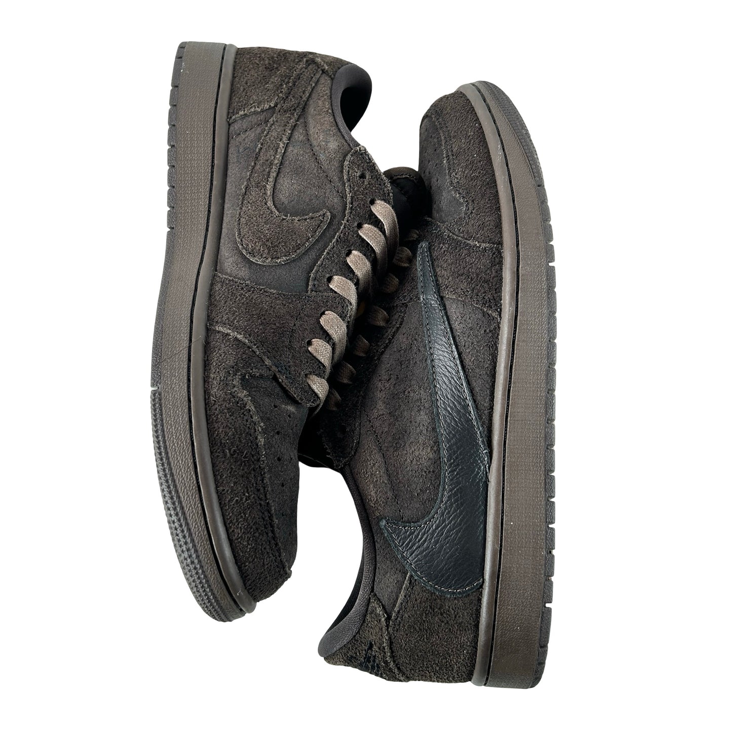 DM7866 202 Jordan 1 Retro Low OG SP Travis Scott Velvet Brown [USED] - 9.5 (Used10)