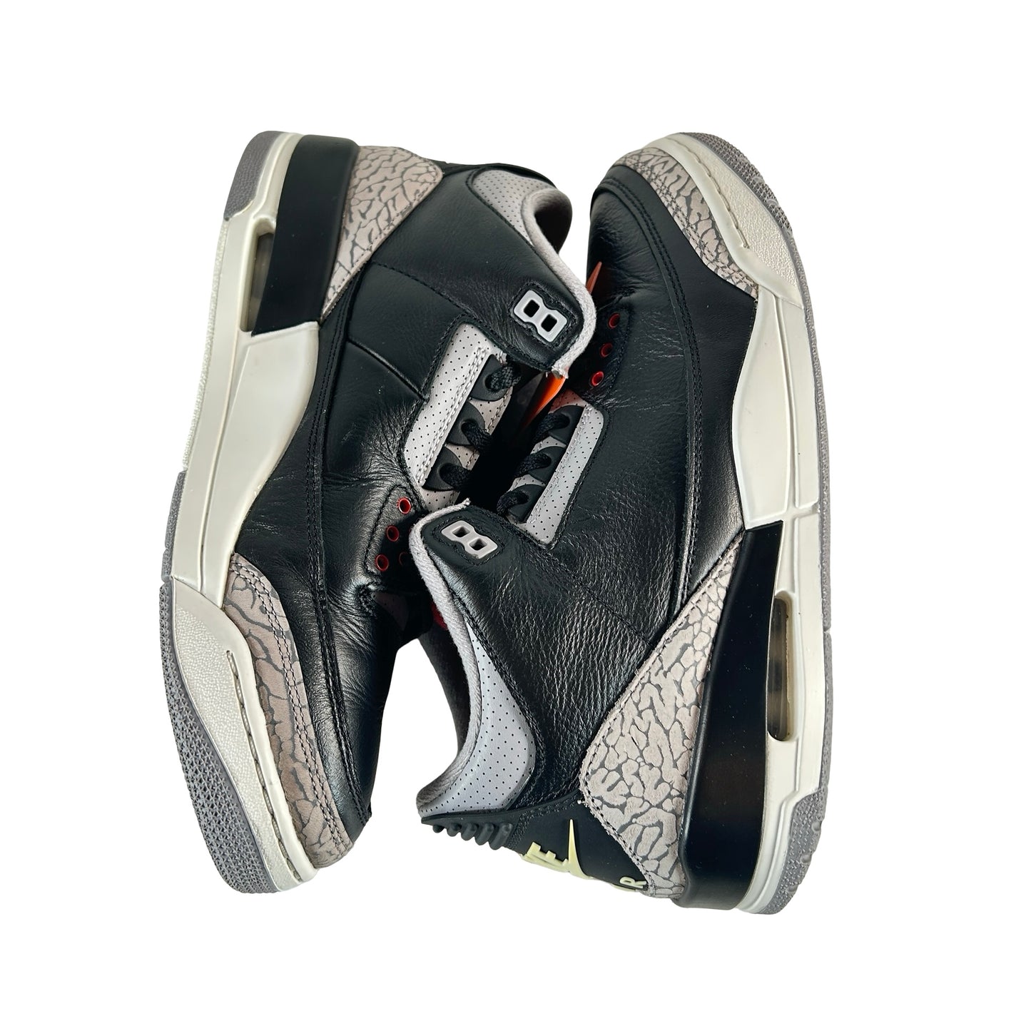 DN3707 010 Jordan 3 Retro Black Cement Reimagined (2024) [USED] - 9.5 M (Used22)