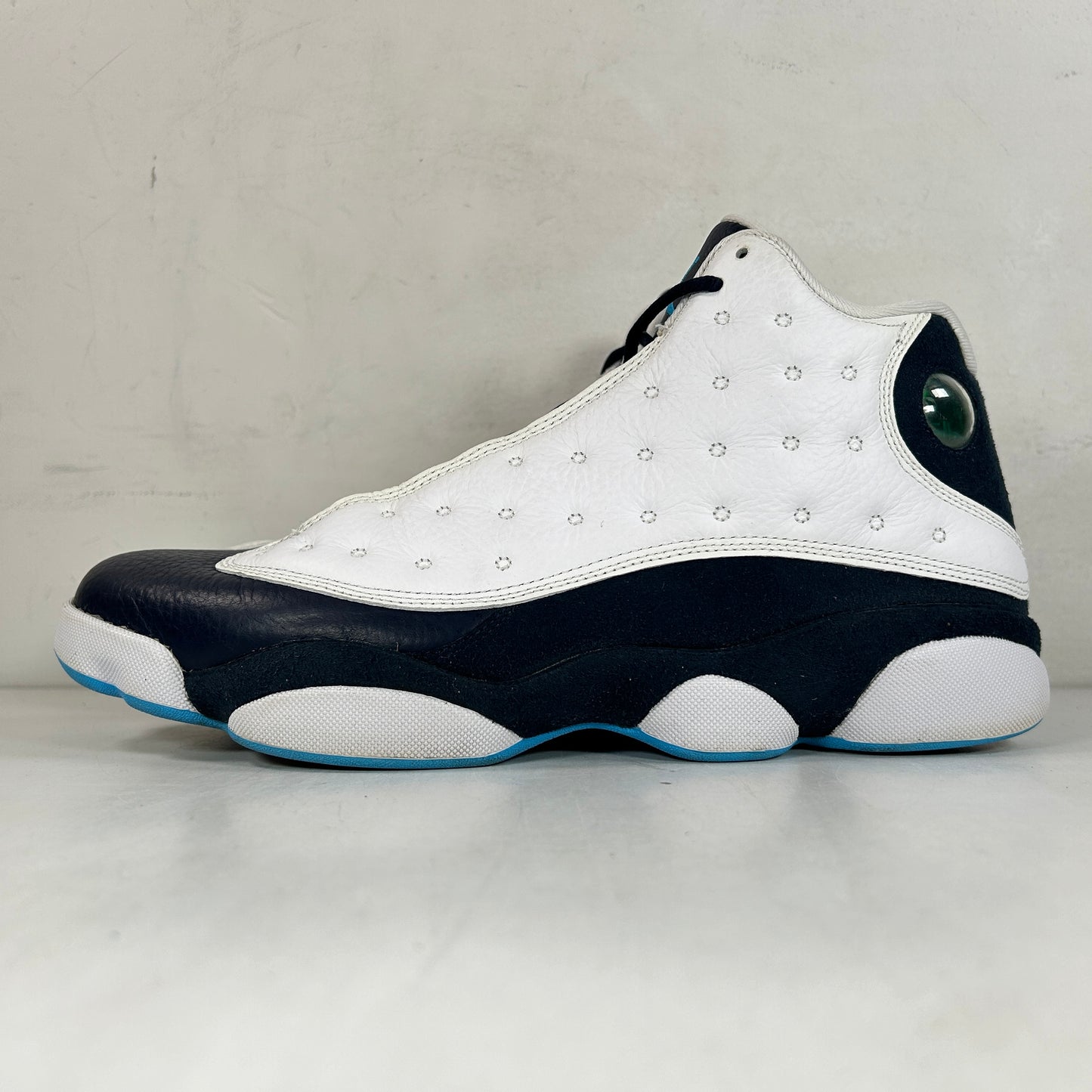 414571 144 Jordan 13 Retro Obsidian Powder Blue White [USED] - 11 M (Used2)