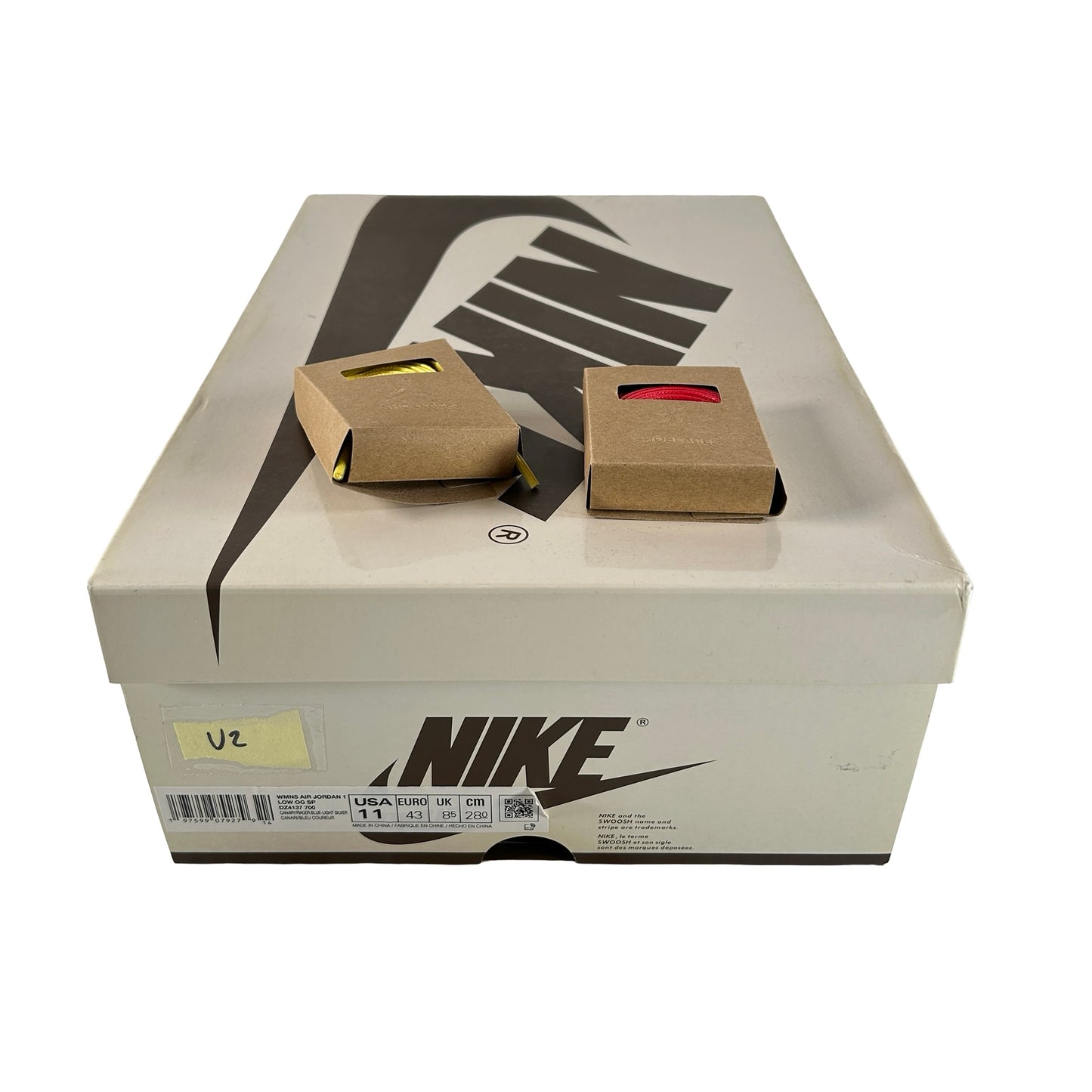 DZ4137 700 Jordan 1 Retro Low OG SP Travis Scott Canary (Women's) [USED] - 11 W (Used2)