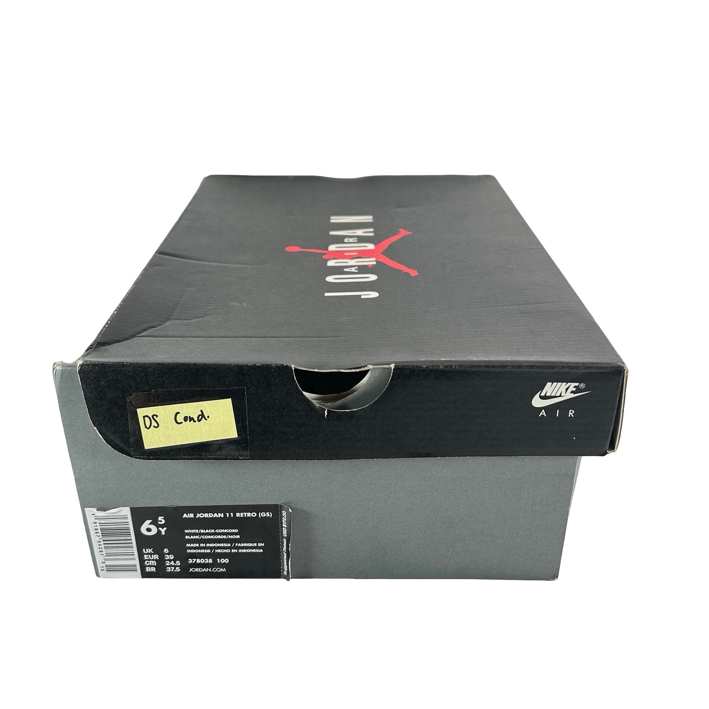 378038 100 Jordan 11 Retro Concord (2018) (GS) [CONDITIONAL] - 6.5 Y (Yellowing Outsoles)