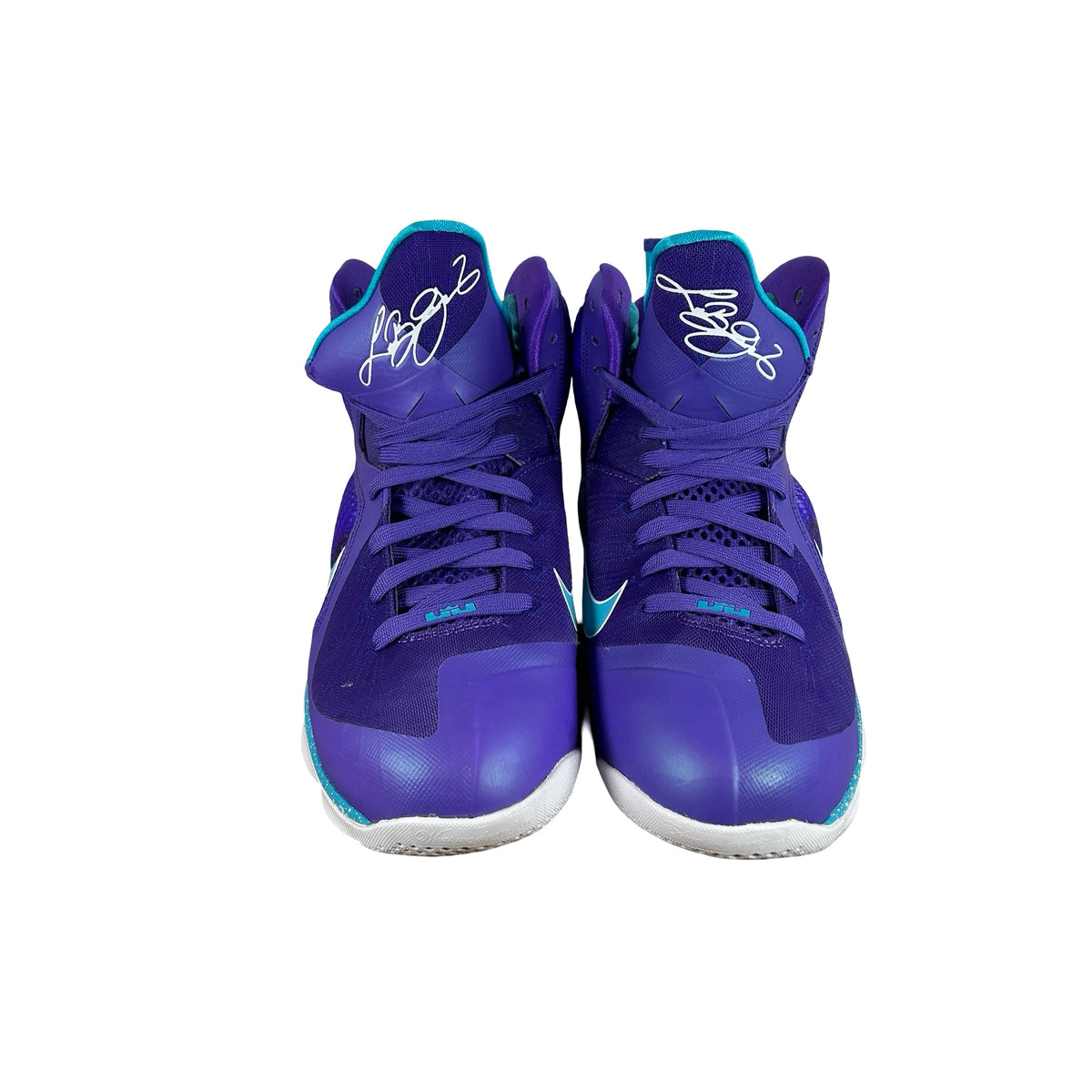 469764 500 Nike LeBron 9 Summit Lake Hornets [USED] - 10.5 M (Used)