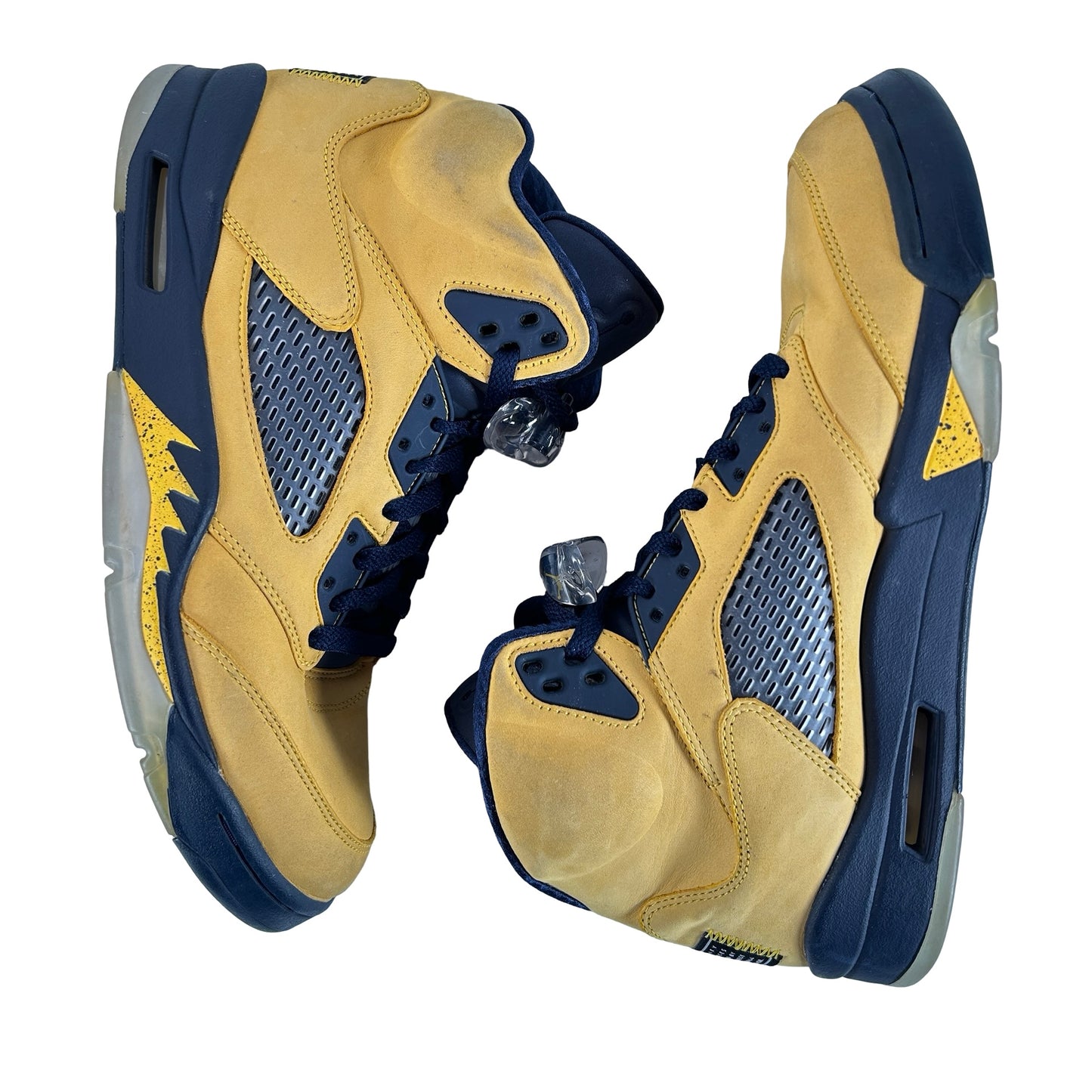 CQ9541 704 Jordan 5 Retro Michigan (2019) [USED] - 11 M (Used) (No Box)