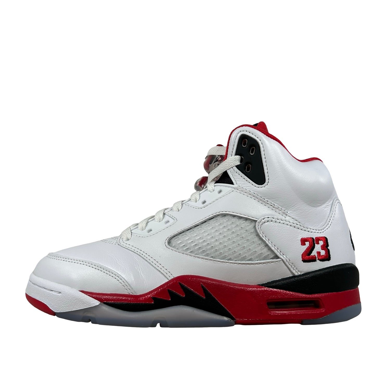 HQ7978 101 Jordan 5 Retro Fire Red Black Tongue (2025) [USED] - 7.5 M (Used2)