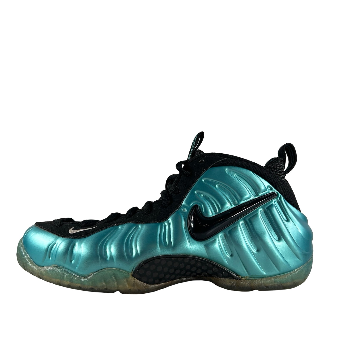 624041 410 Nike Air Foamposite Pro Electric Blue [USED] - 9.5 M (Used) (No Box2)