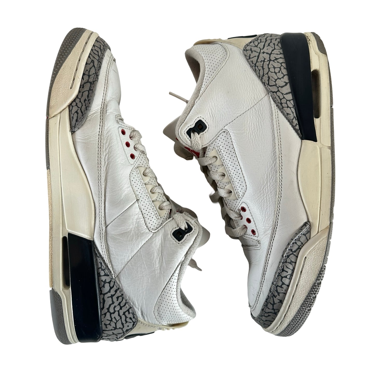 DN3707 100 Jordan 3 Retro White Cement Reimagined [USED] - 10 M (Used10)