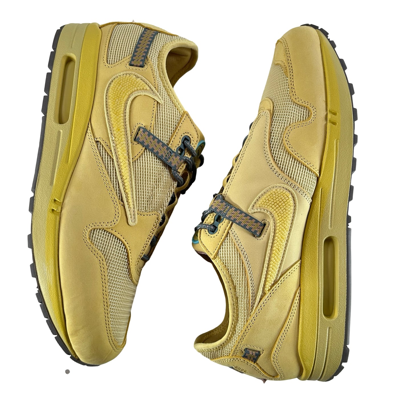 DO9392 700 Nike Air Max 1 Travis Scott Cactus Jack Saturn Gold [USED] - 12 M (Used)
