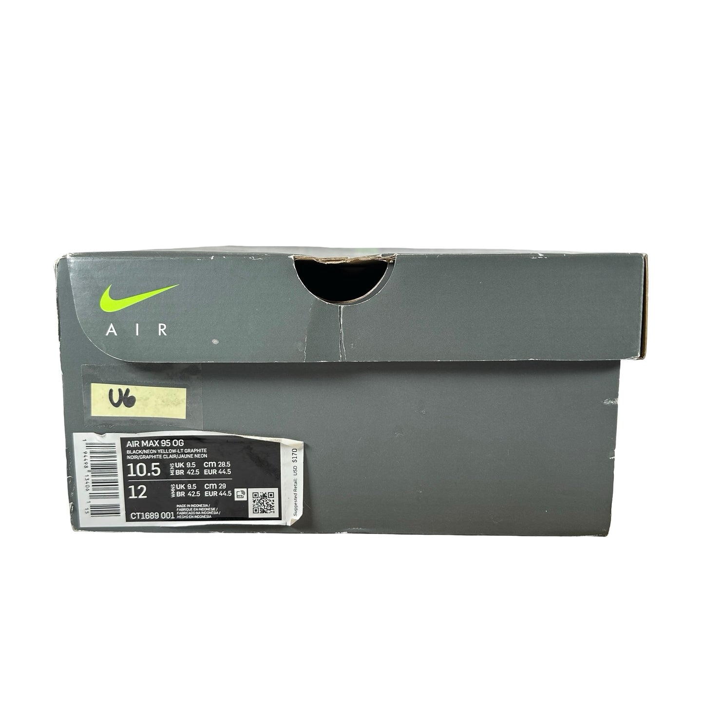 CT1689 001 Nike Air Max 95 OG Neon (2020) [USED] - 10.5 M (Used6)