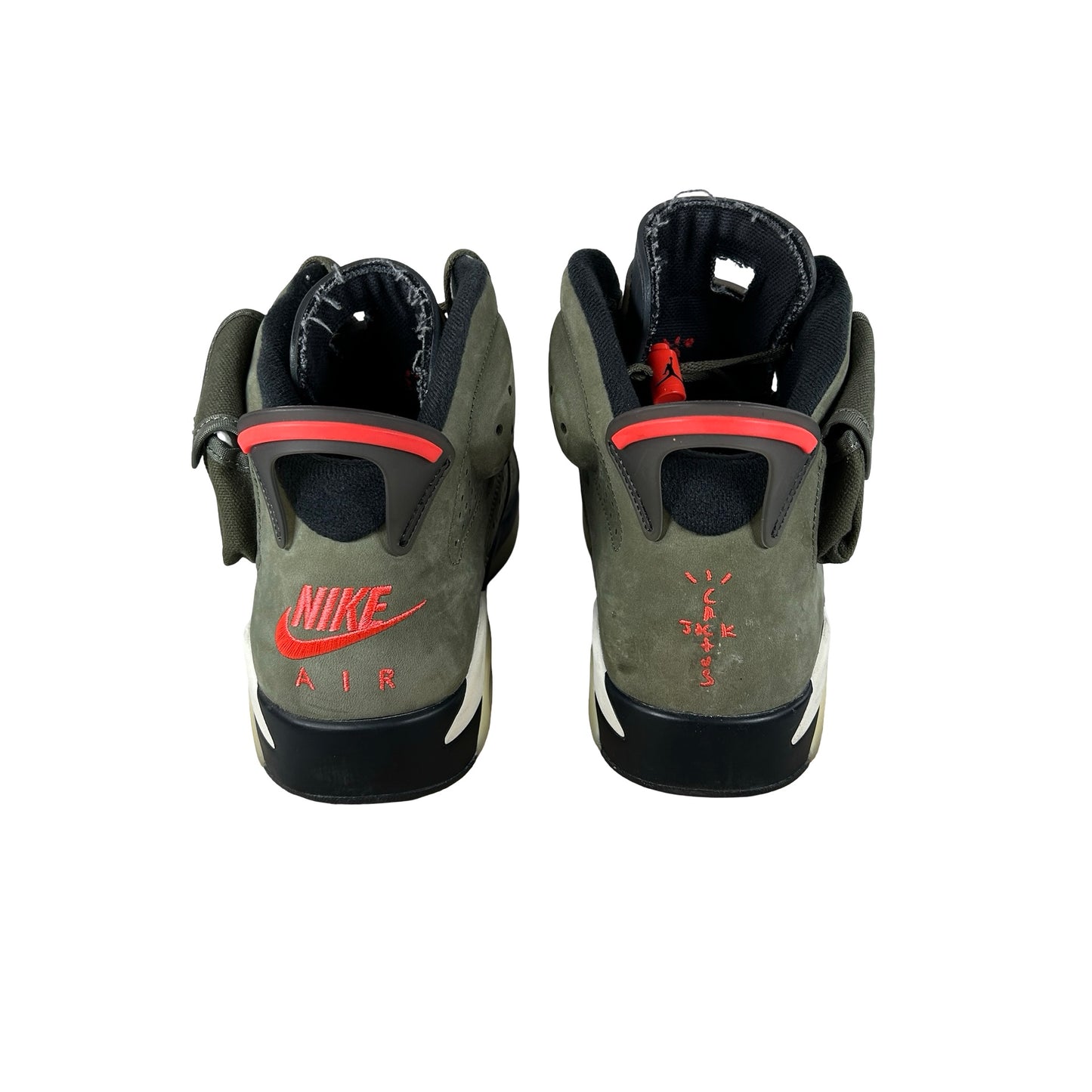 CN1084 200 Air Jordan 6 Retro Travis Scott [USED] - 10.5 M (Used16)