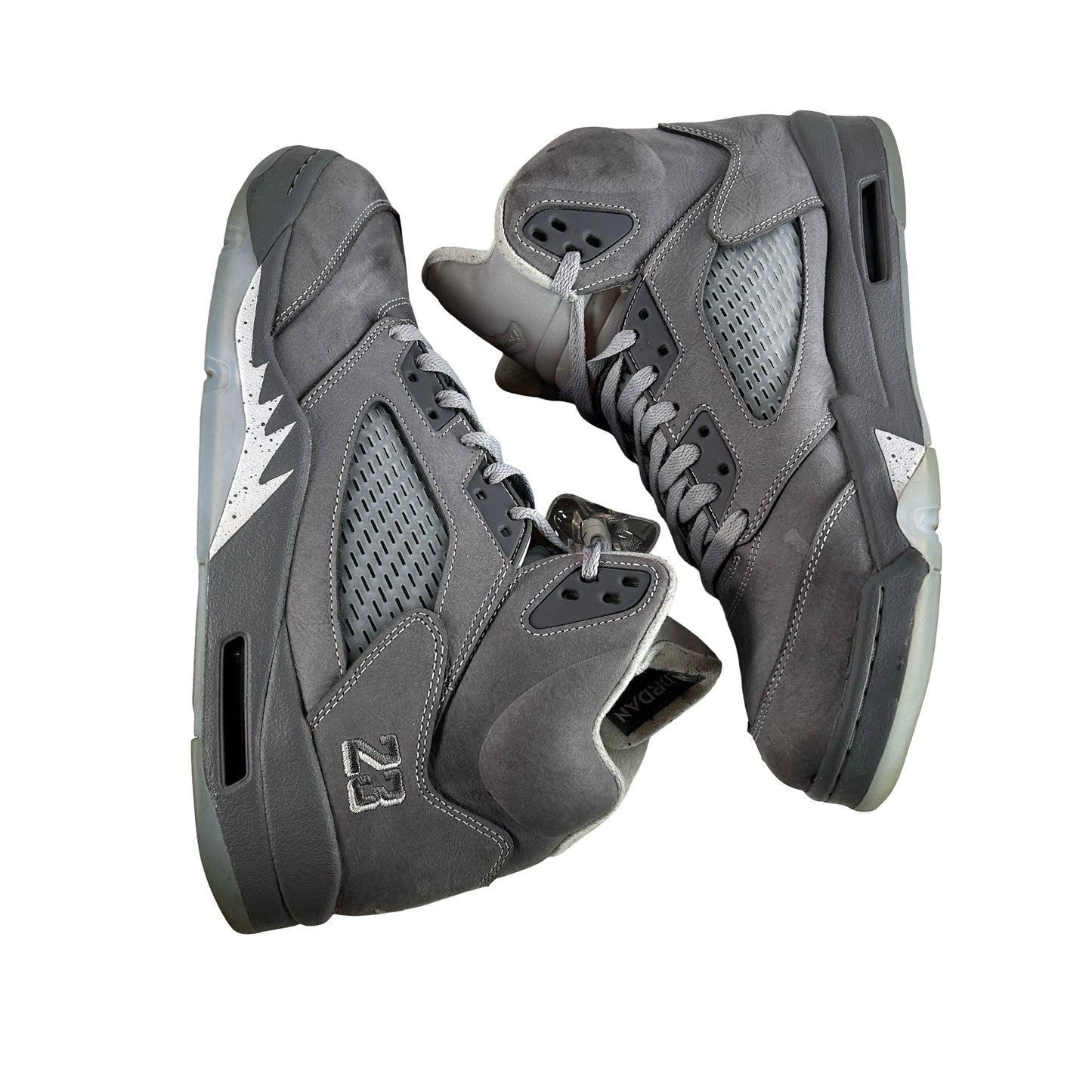DD0587 002 Jordan 5 Retro Wolf Grey (2026) [USED] - 12 M (Used)