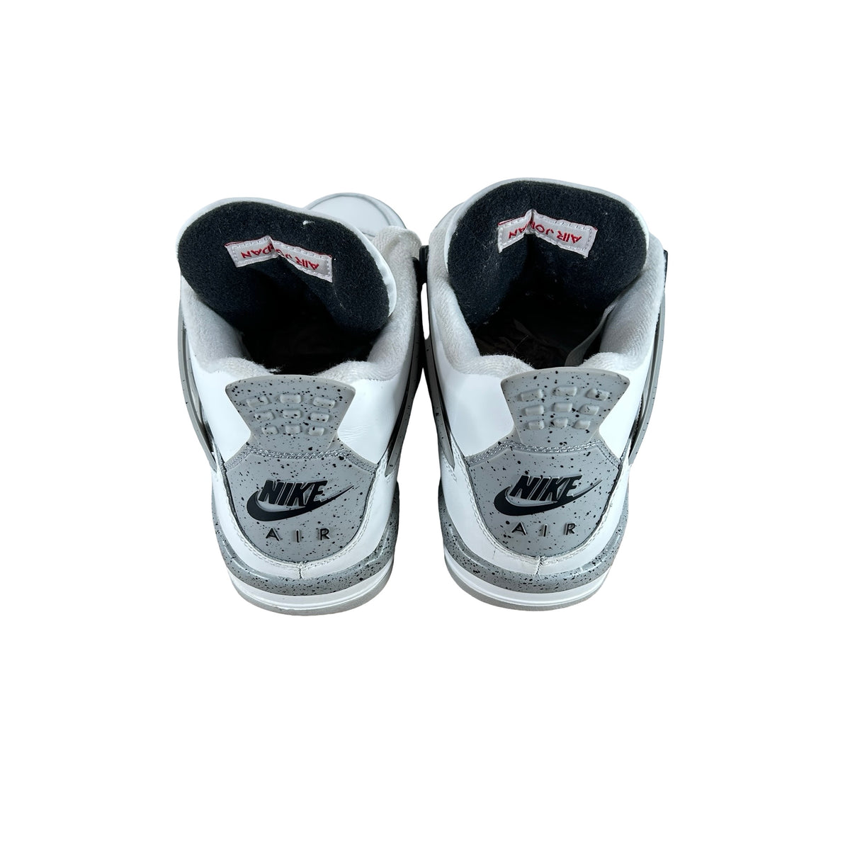 IB4171 100 Jordan 4 Retro White Cement (2025) (GS) [USED] - 7 Y (Used11)