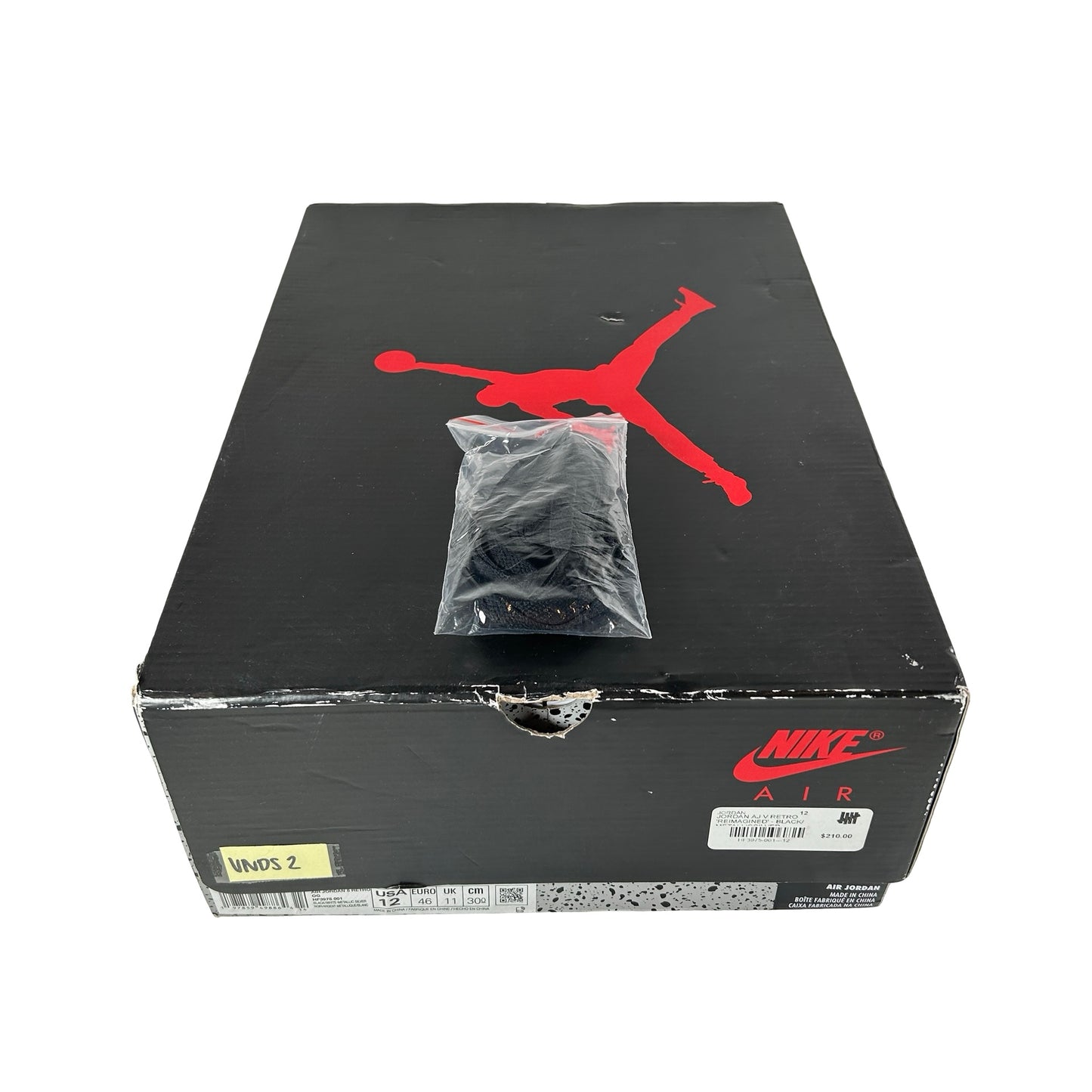 HF3975 001 Jordan 5 Retro OG Black Metallic Reimagined [USED] - 12 M (VNDS2)