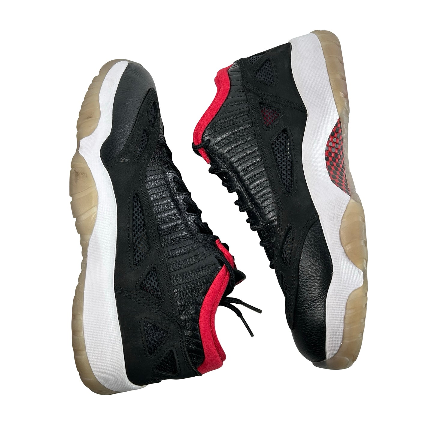 919712 023 Jordan 11 Retro Low IE Bred (2021) - 10 M (Used) (No Box)