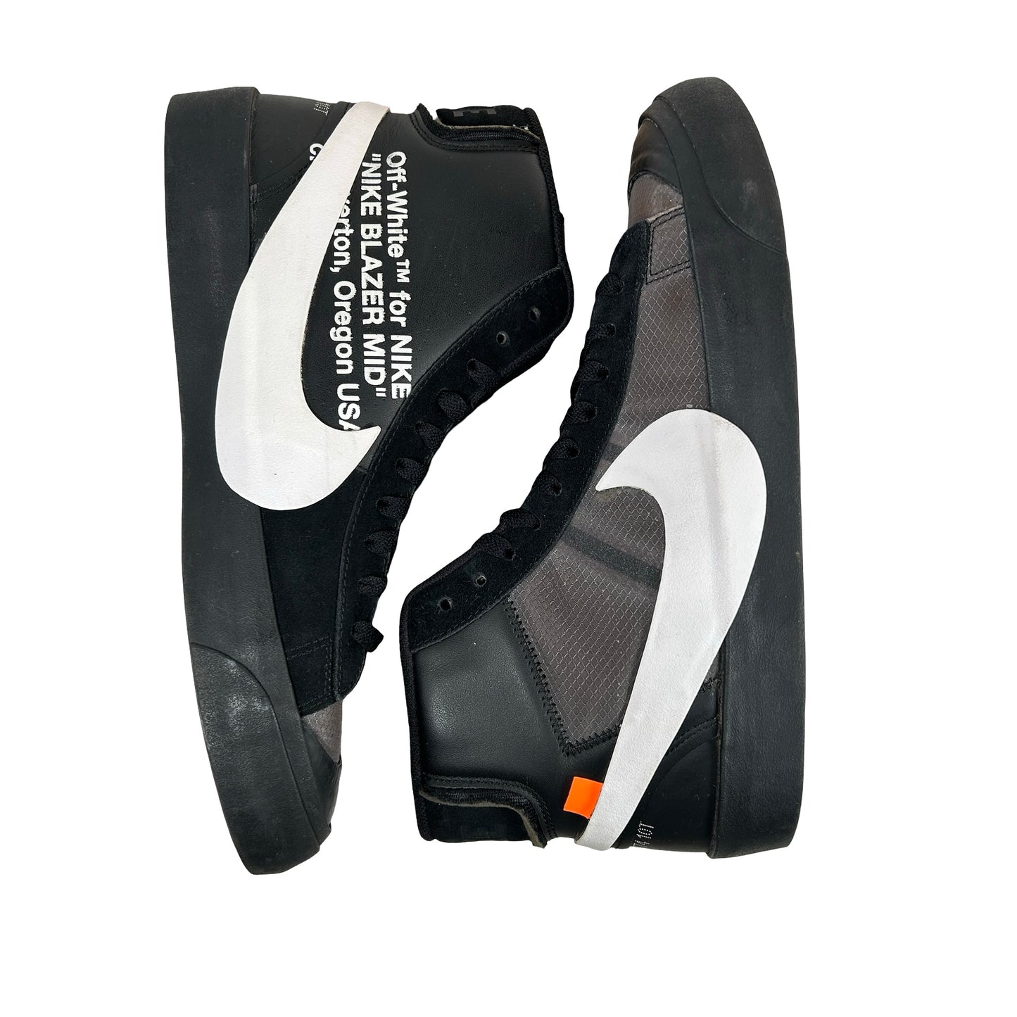 AA3832 001 Nike Blazer Off-White Black [USED] - 10.5 M (Used)