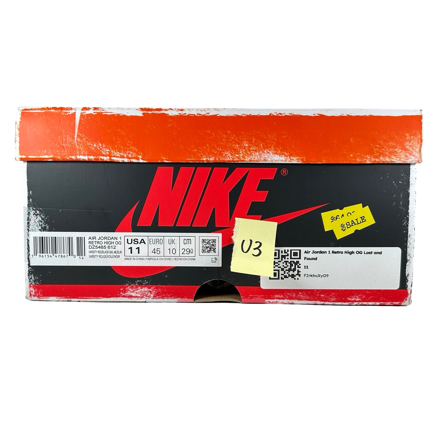 DZ5485 612 Jordan 1 Retro High OG Chicago Lost and Found [USED] - 11 M (Used3)