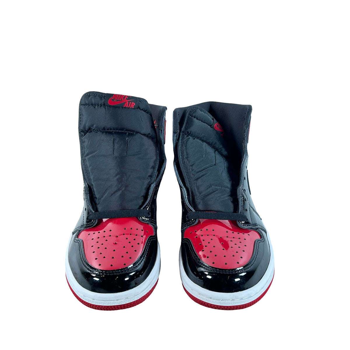 555088 063 Jordan 1 Retro High OG Patent Bred [USED] - 8.5 M (Used7)