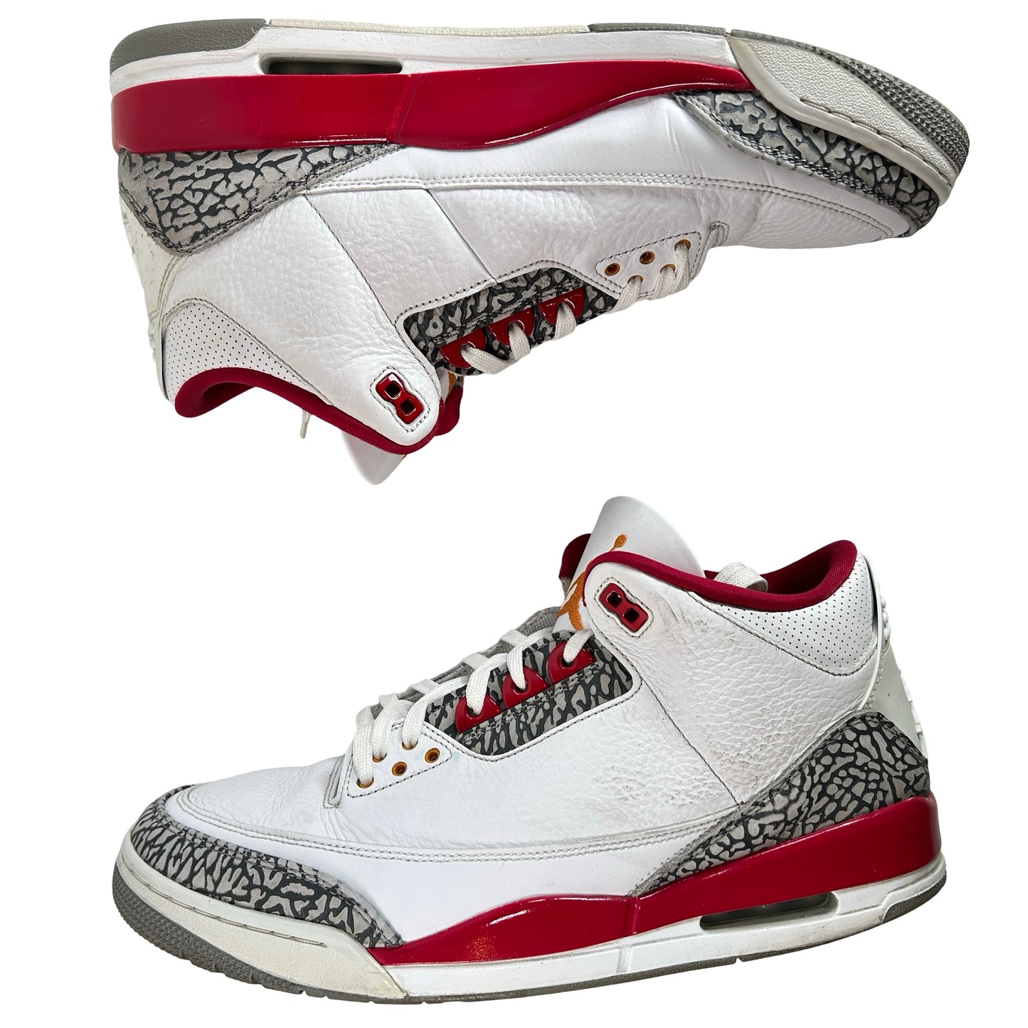 CT8532 126 Jordan 3 Retro Cardinal Red [USED] - 13 M (Used2)