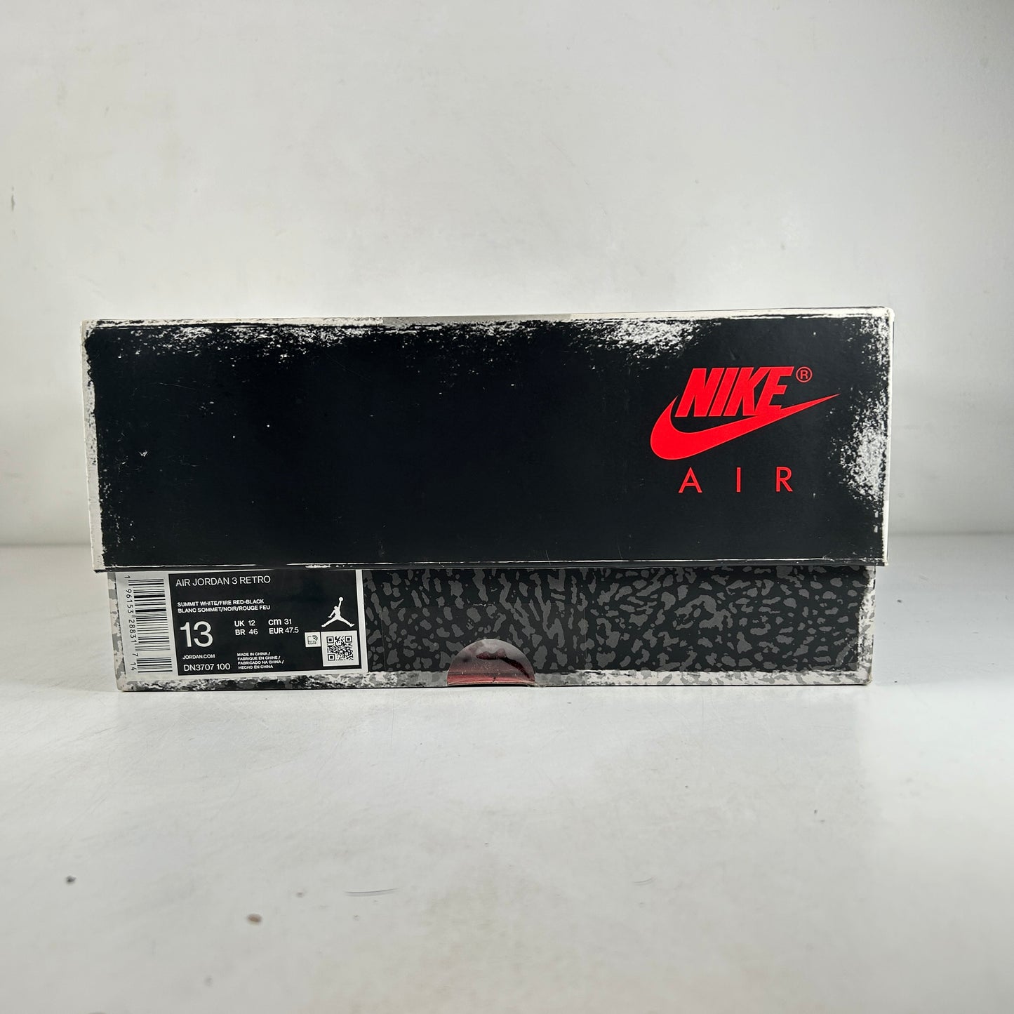 DN3707 100 Jordan 3 Retro White Cement Reimagined [USED] - 13 M (Used2)