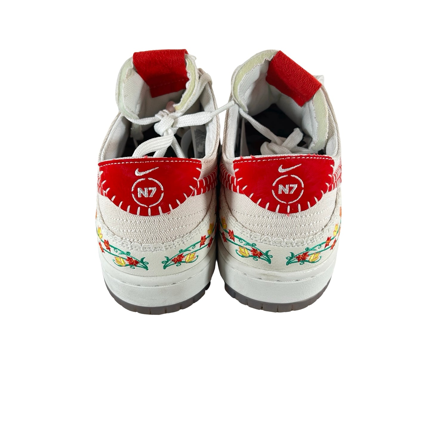 FD6951 700 Nike SB Dunk Low Decon N7 Opti Yellow University Red [USED] - 10.5 M (Used)