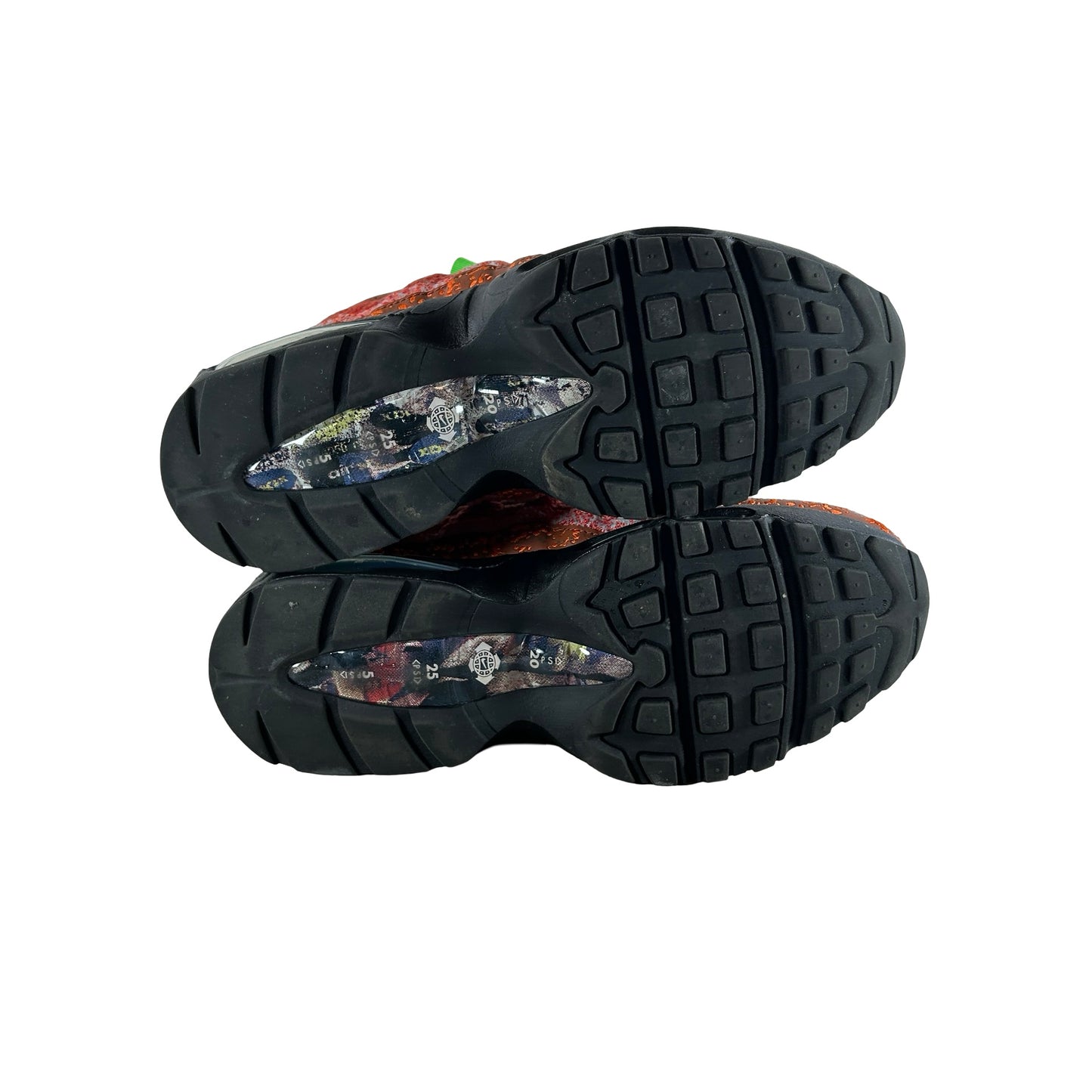 IQ5755 200 Nike Air Max 95 Big Bubble Family Reunion Hong Kong [USED] - 8.5 M (Used) (No Box)
