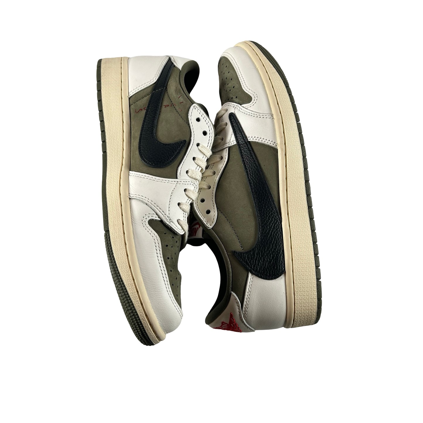 DM7866 200 Jordan 1 Retro Low OG SP Travis Scott Medium Olive [USED] - 9 M (Used5)