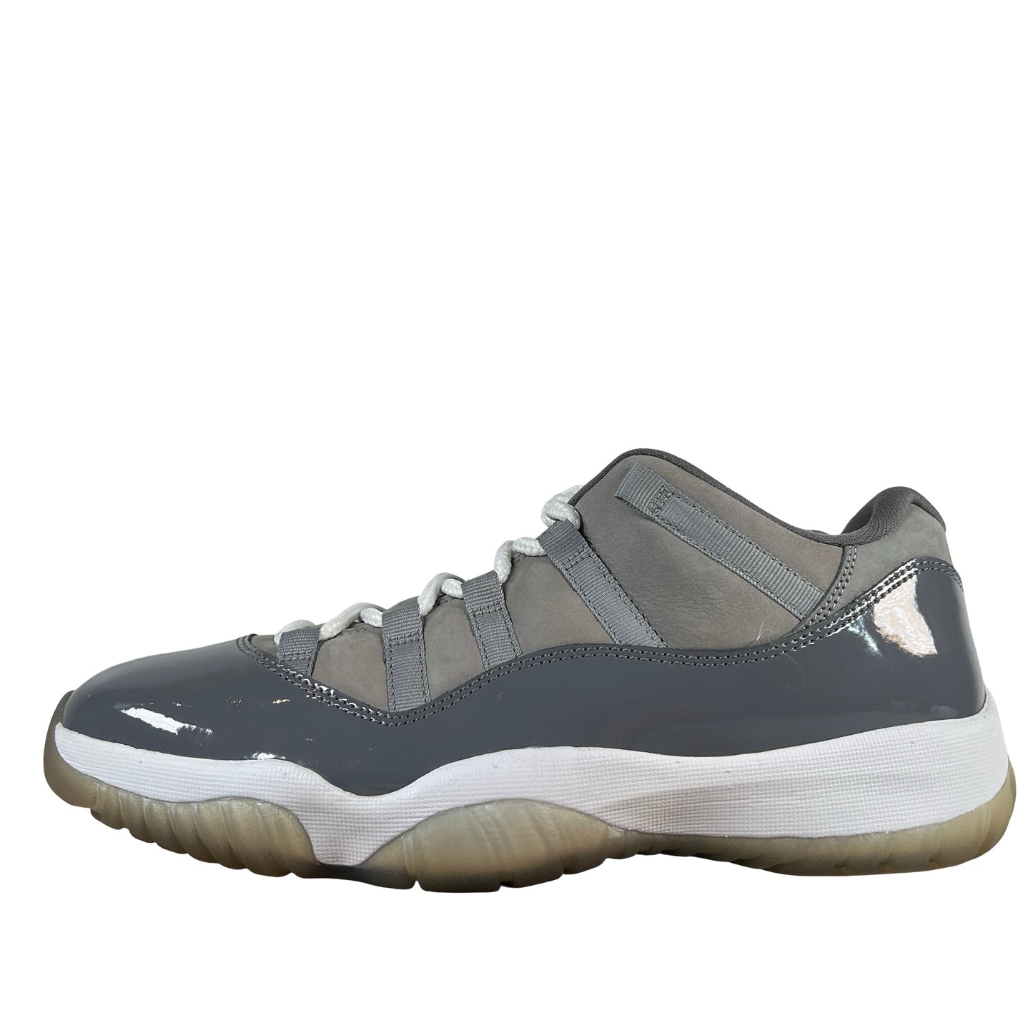 528895 003 Air Jordan 11 Retro Low Cool Grey - 10.5 M (Soles Yellowing)