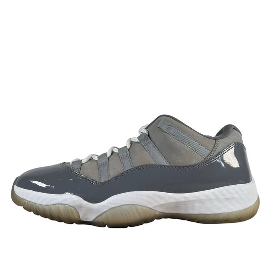528895 003 Air Jordan 11 Retro Low Cool Grey - 10.5 M (Soles Yellowing)