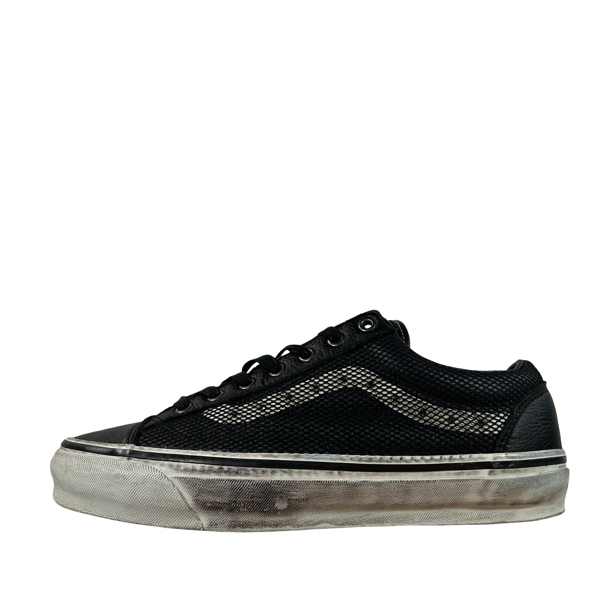 VN000D9RBM8 Vans Premium Old Skool 36 Combat Black [USED] - 9.5 M (Used)