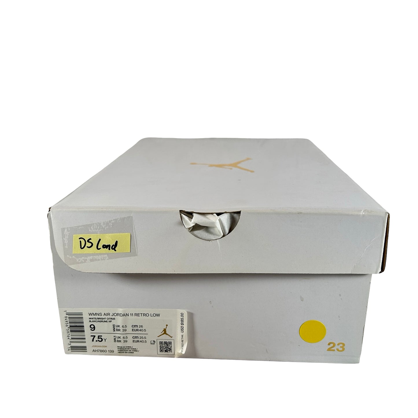 AH7860 139 Jordan 11 Retro Low Citrus (2021) (Women's) [CONDITIONAL] - 9 W / 7.5 M (Yellowing)