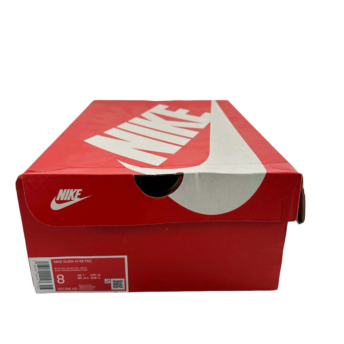 DD1399 401 Nike Dunk High Blue Chill [USED] - 8 M (Used)