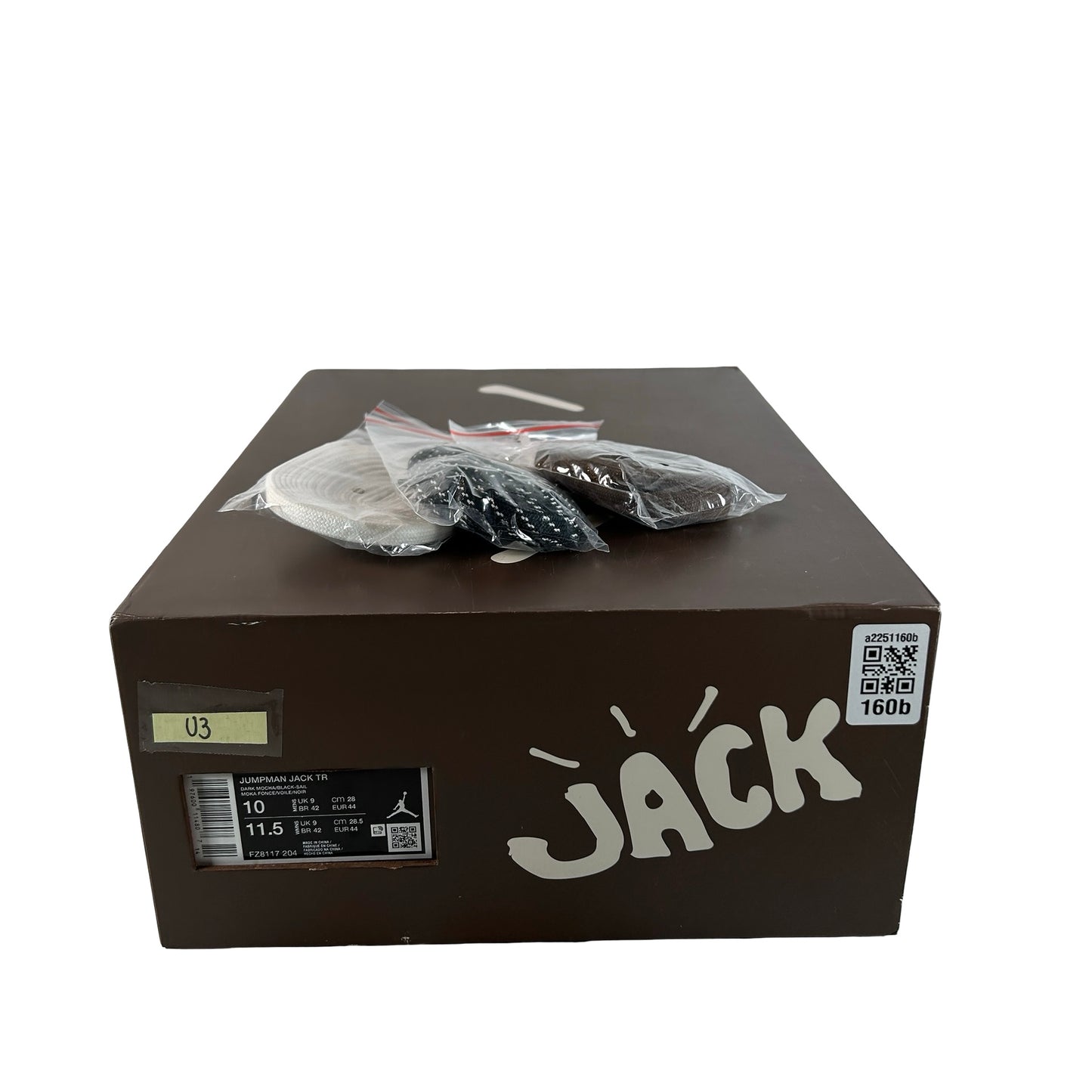 FZ8117 204 Jordan Jumpman Jack TR Travis Scott Dark Mocha [USED] - 10 M (Used3)