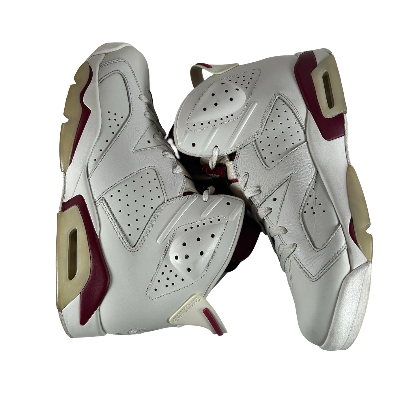 384664 116 Jordan 6 Maroon [USED] - 11.5 M (Used) (No Box)