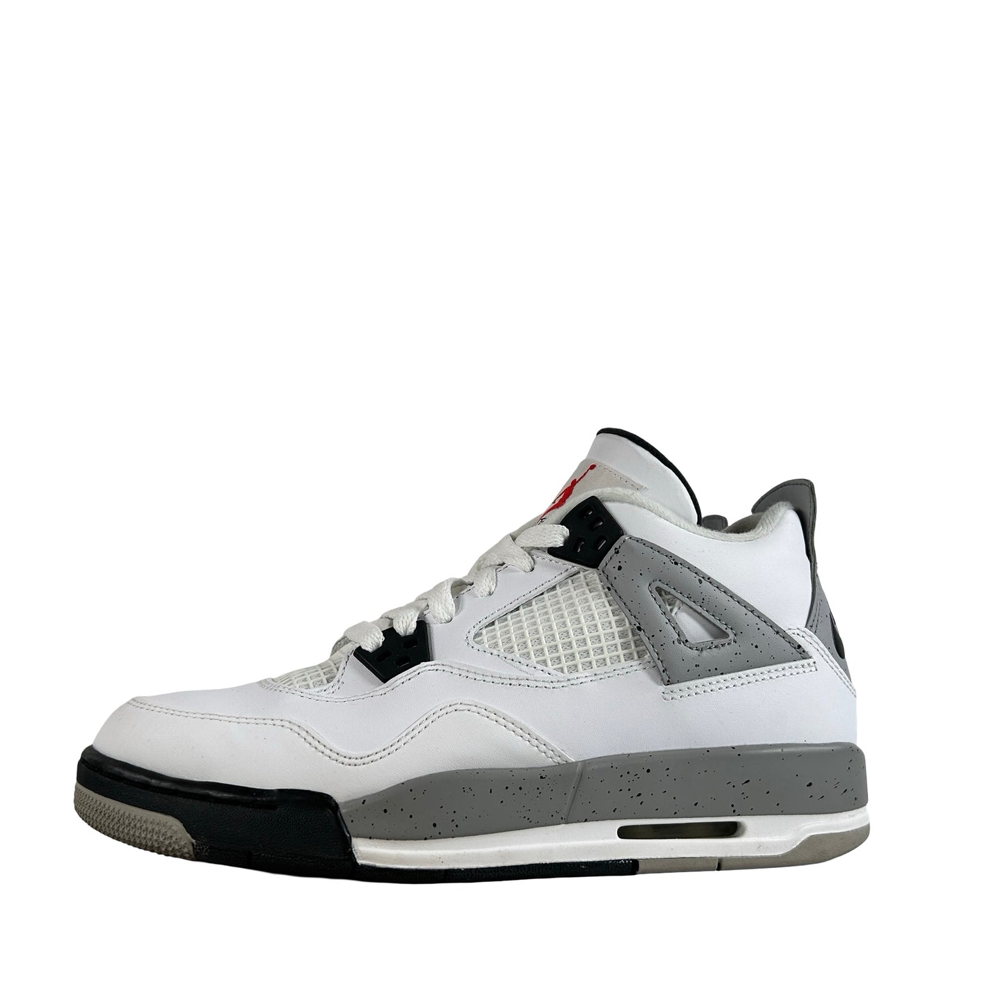 836016 192 Jordan 4 White Cement GS [USED] - 6 Y (Used3)
