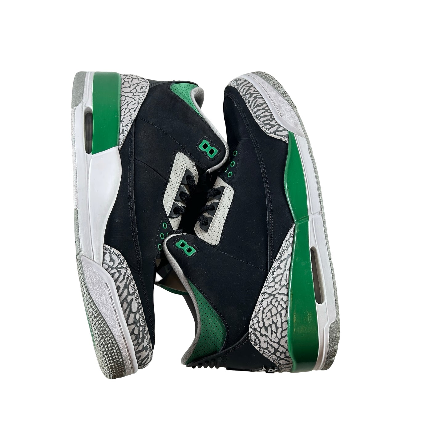 CT8532 030 Jordan 3 Retro Pine Green [USED] - 12 M (Used) (No Box)