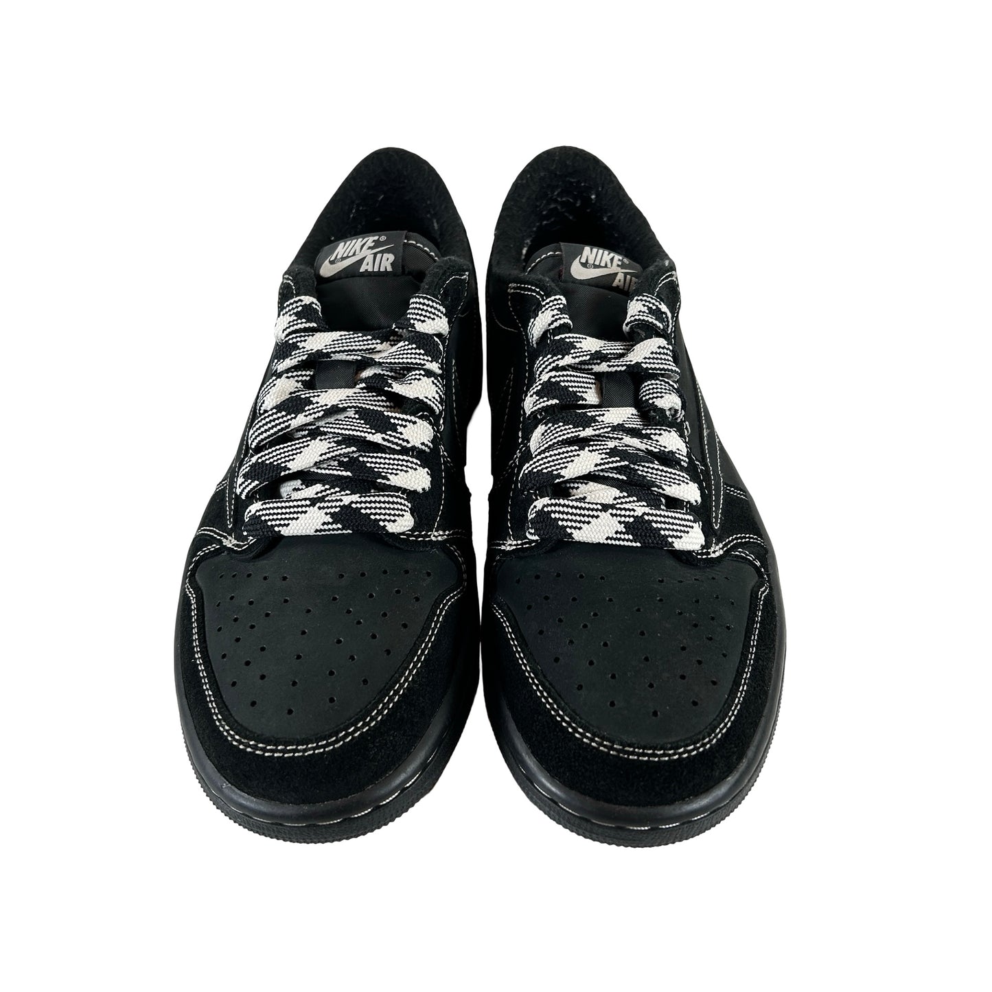 DM7866 001 Jordan 1 Retro Low OG SP Travis Scott Black Phantom [USED] - 9 M (Used7)