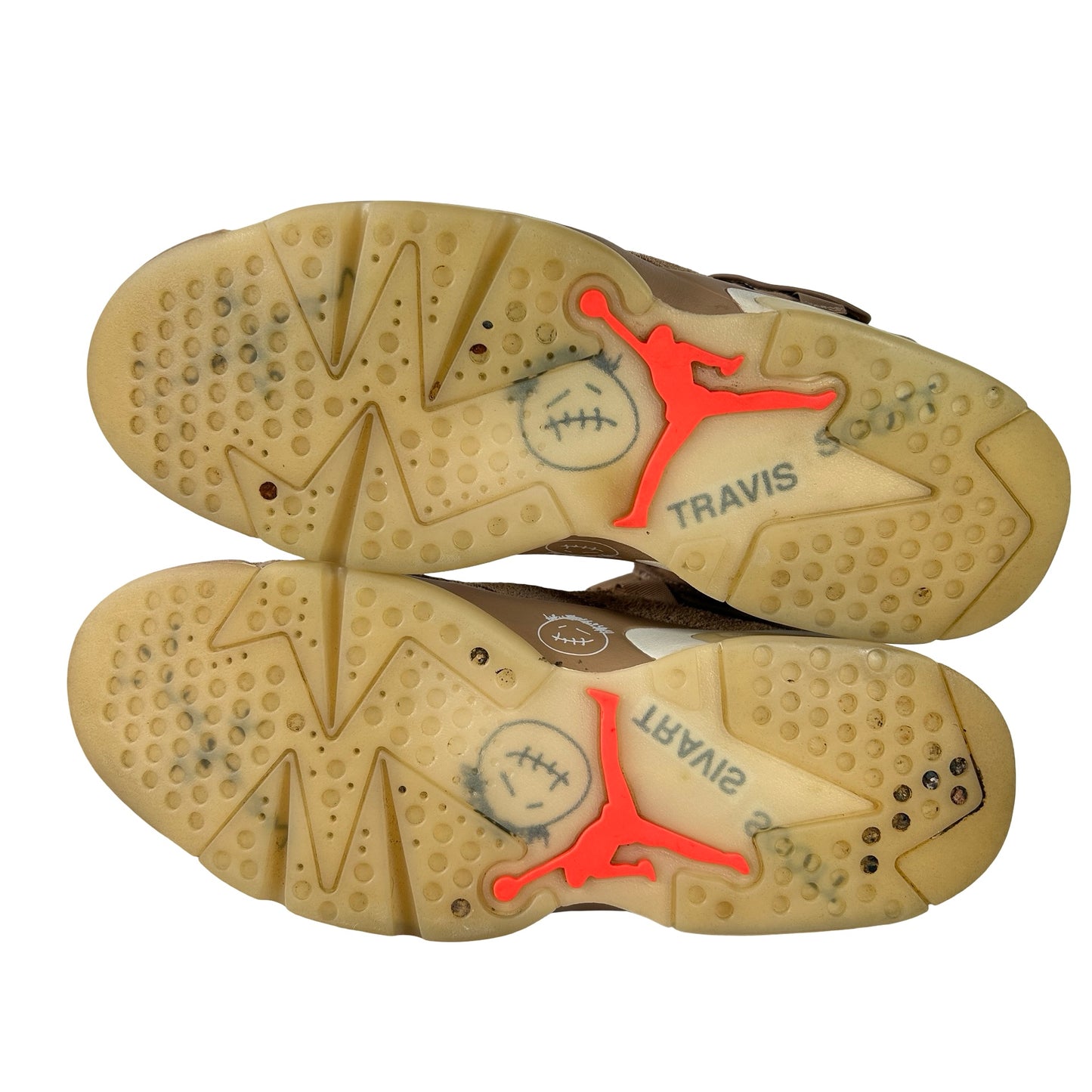 DH0690 200 Jordan 6 Retro Travis Scott British Khaki [USED] - 9 M (Used11)