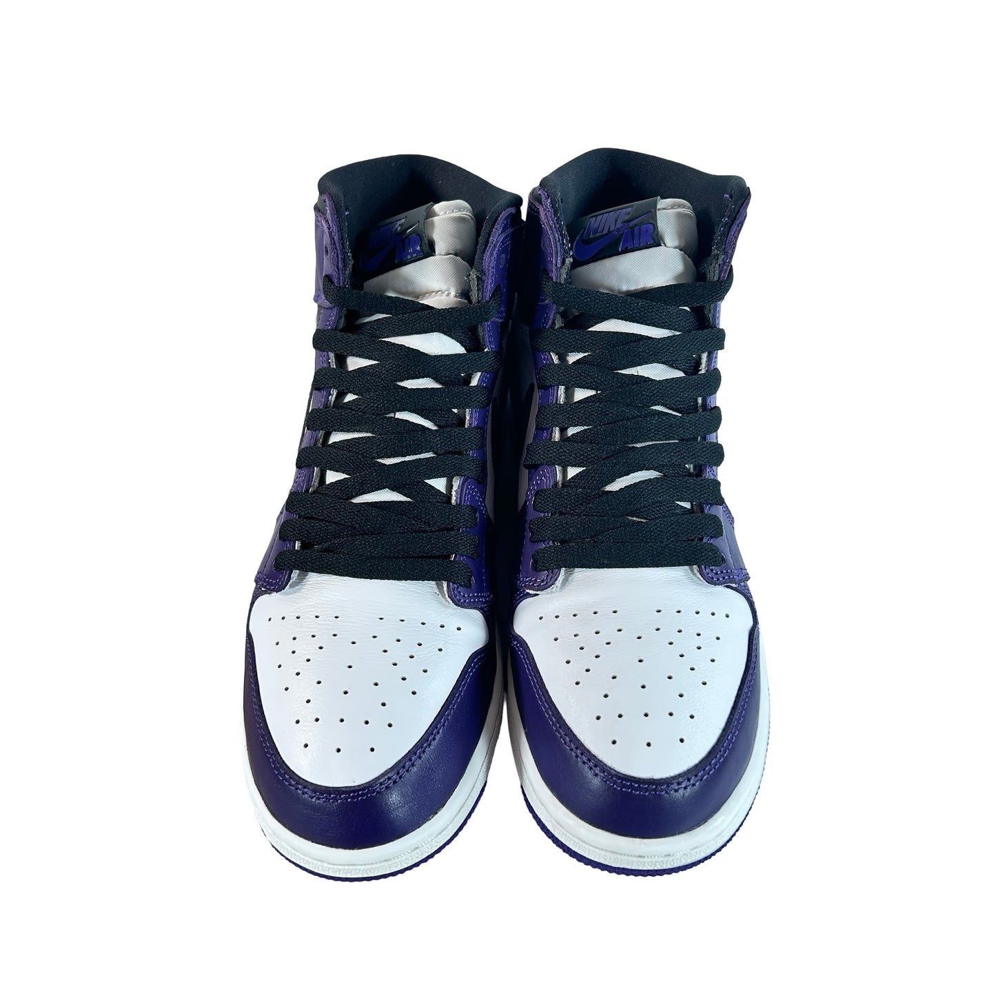 575441 500 Jordan 1 Retro High Court Purple White (GS) [USED] - 7 Y (Used3)
