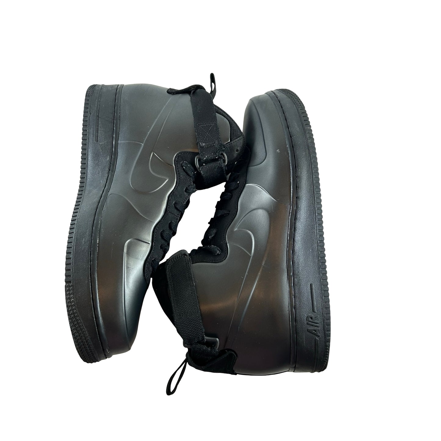 AH6771 001 Nike Air Force 1 Foamposite Cup Triple Black [USED] - 12 M (Used) (No Box)