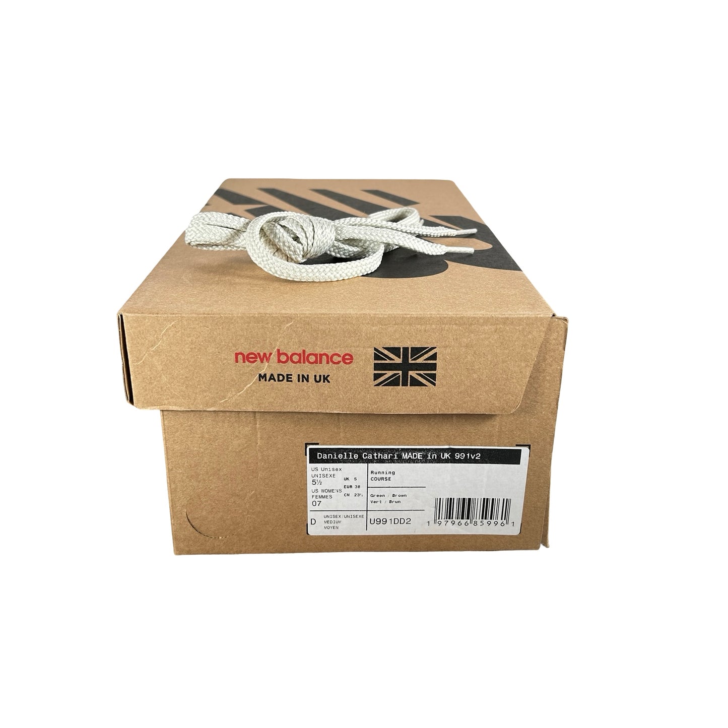 U991DD2 New Balance 991v2 MiUK Daniëlle Cathari Matcha [USED] - 5.5 M (Used)