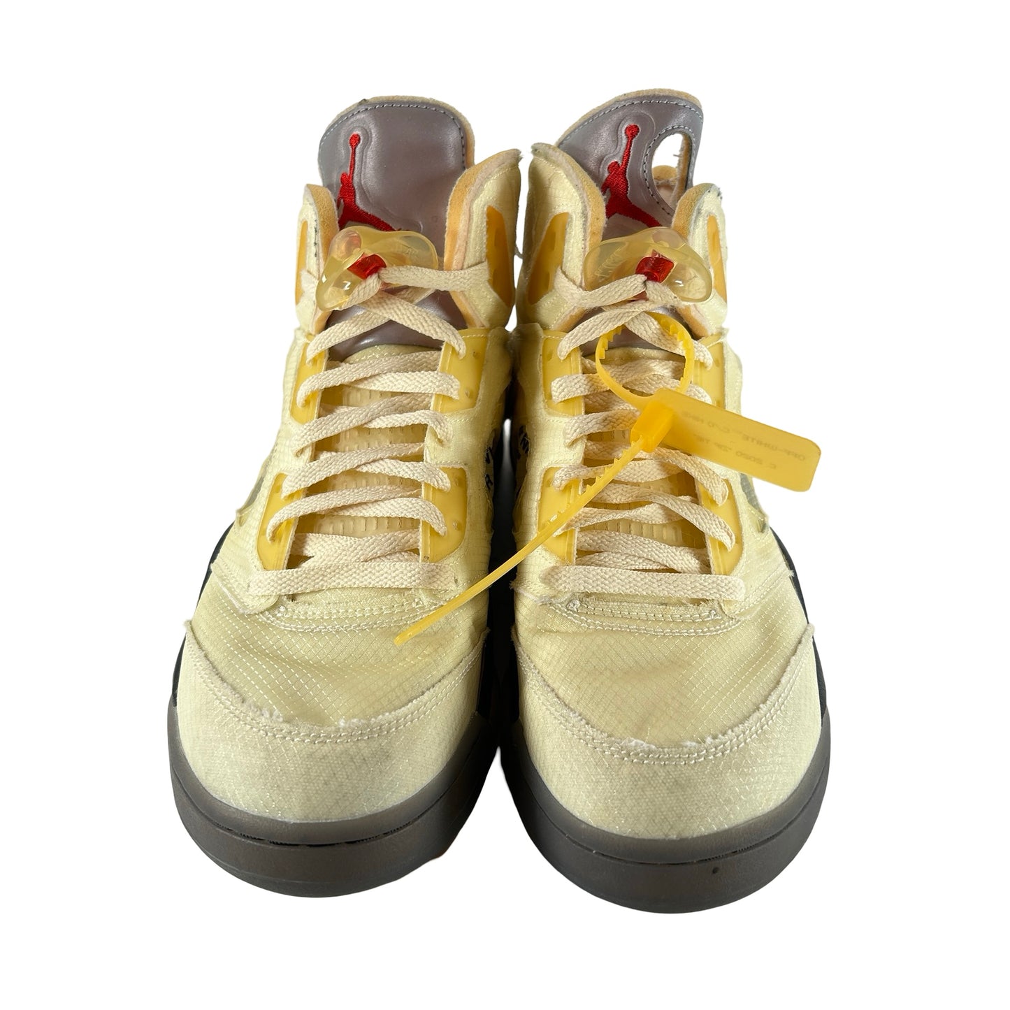 DH8565 100 Jordan 5 Off-White Sail [USED] - 12 M (Used) (No Box)
