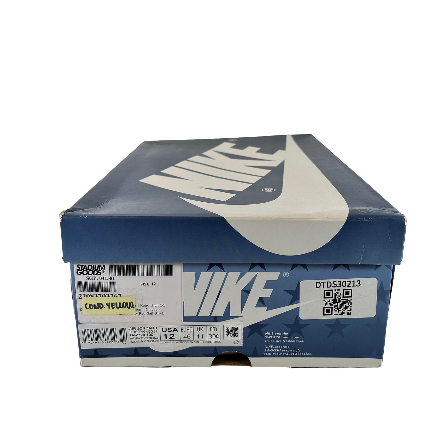 DA2728 100 Jordan 1 Trophy Room [CONDITIONAL] - 12 M (Yellowing Soles)