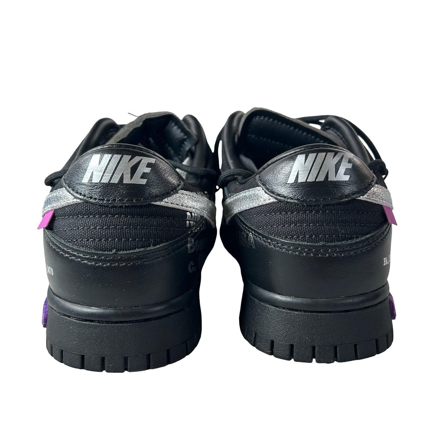 DM1602 001 Nike Dunk Low Off-White Lot 50 [USED] - 9 M (Used)