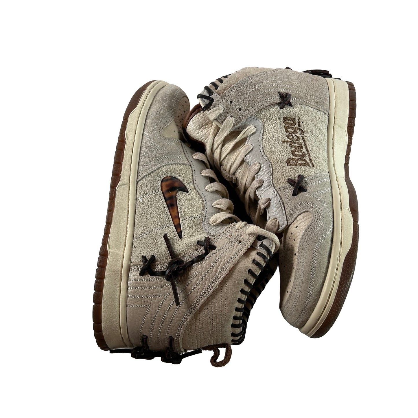 CZ8125 100 Nike Dunk High Bodega Sail Multi (Friends and Family) [USED] - 7 M (Used) (No Box)