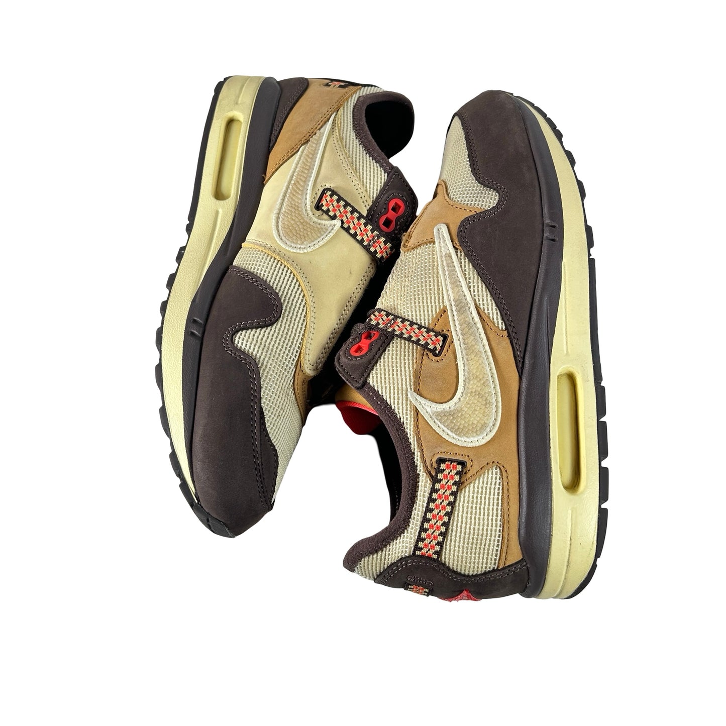 DO9392 200 Nike Air Max 1 Travis Scott Cactus Jack Baroque Brown [USED] - 9.5 M (Used4)