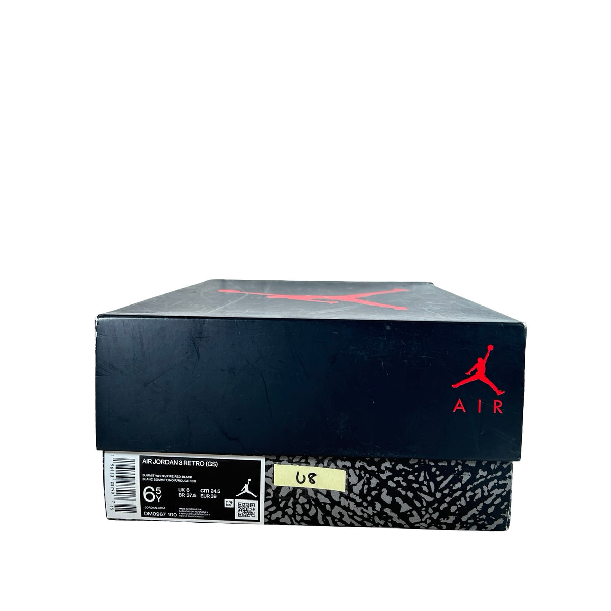 DM0967 100 Jordan 3 Retro White Cement Reimagined (GS) [USED]  - 6.5 Y (Used8)