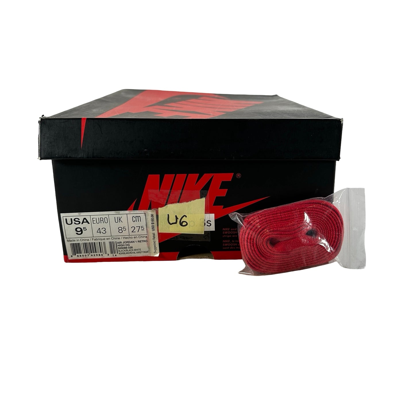 555088 026 Jordan 1 Retro Top 3 [USED] - 9.5 M (Used6)