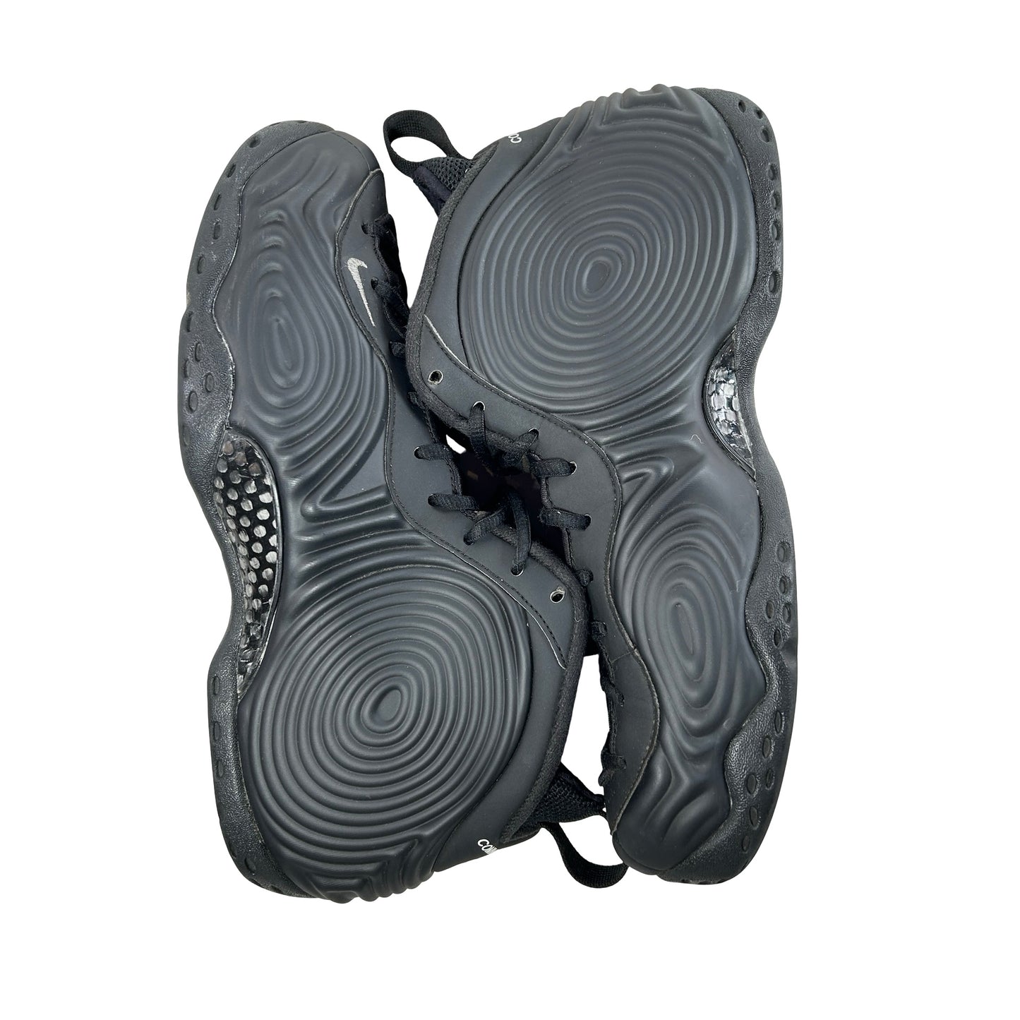 DJ7952 001 Nike Air Foamposite One Comme des Garcons Homme Plus Black [USED] - 9.5 M (Used) (No Box)