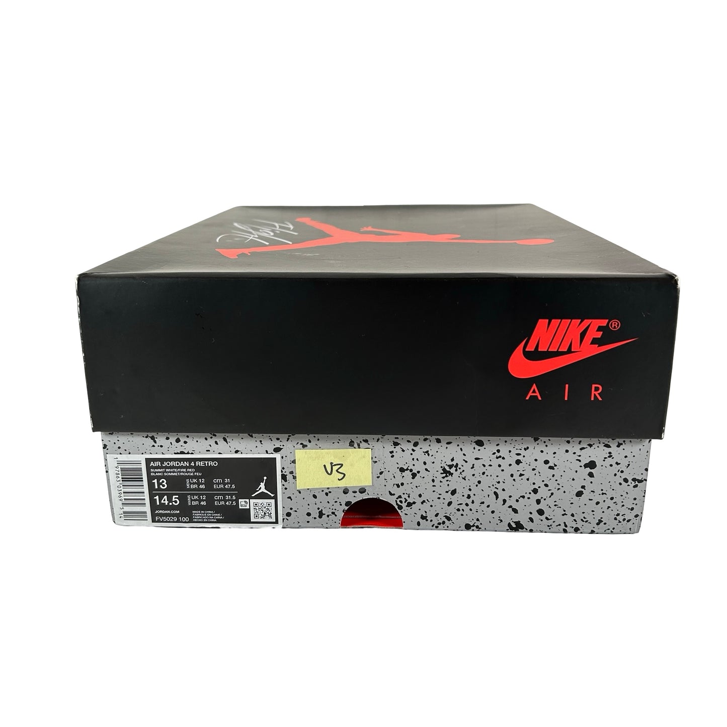 FV5029 100 Jordan 4 Retro White Cement (2025) [USED] - 13 M (Used3)